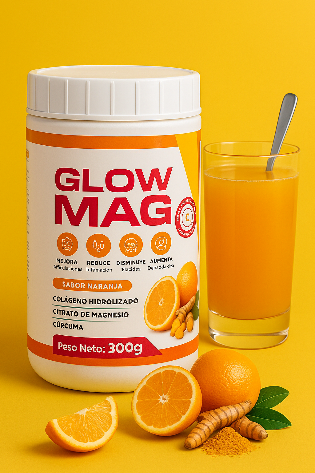 GLOW MAG -  Colágeno TRIPLE ACCIÓN