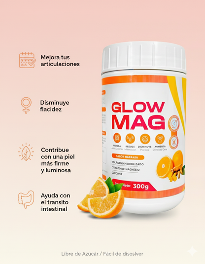GLOW MAG -  Colágeno TRIPLE ACCIÓN