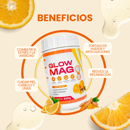 GLOW MAG -  Colágeno TRIPLE ACCIÓN